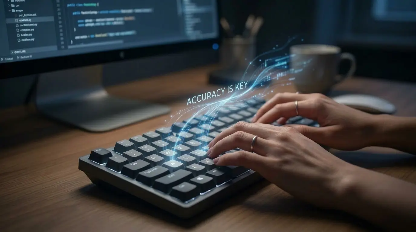 Why Accuracy is the Secret to Fast Typing